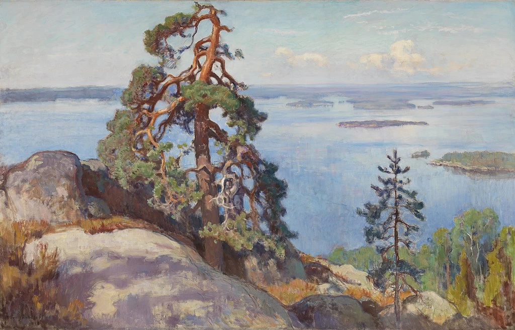 Eero Järnefelt - Paesaggio da Koli, Ateneum, Kluuvi, Helsinki